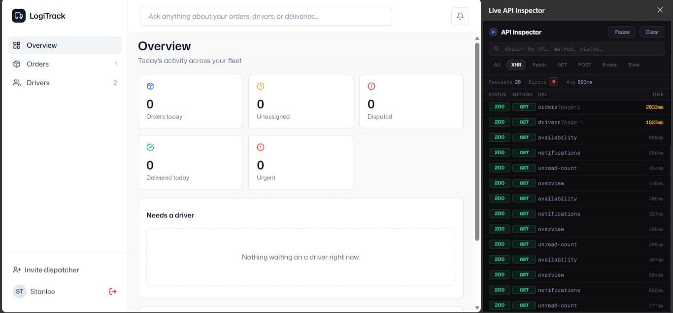 Live Api Inspector